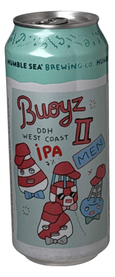 Humble Sea Brewing "Buoyz II Men" DDH WC IPA, California (16 oz. can)