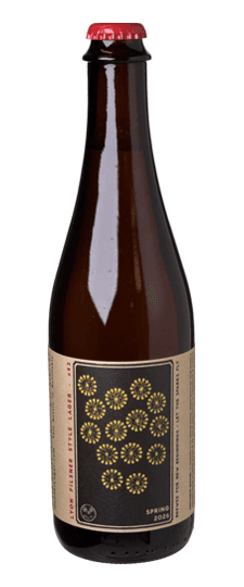Hanabi Lager Co. "Lyon" Pilsner-Style Lager, California (500ml.)