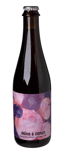 Eye Cyder Works "Skins & Stones" Plum Cider, California (500ml.)
