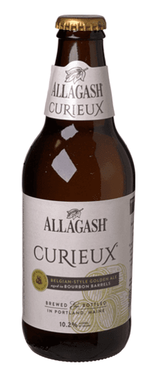 Allagash "Curieux"  Golden Ale aged in Bourbon Casks, Maine (12oz)