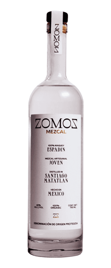 ZomoZ Espadin Sanitago Matatlan Artesana Joven Mezcal