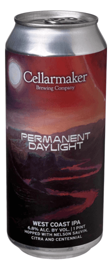 Cellarmaker Brewing Company "Permanent Daylight" WC IPA, California (16oz. can)