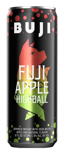 Buji Japanese "Apple" Highball Canned Cocktail (355ml cans)