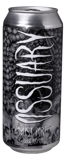 Ghost Town Brewing "Ossuary" Robust Porter, California (16oz cans)
