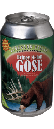 Anderson Valley Brewing Company "Briney Melon" Gose, California (12oz) Cans
