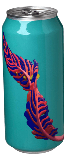 Omnipollo "Bianca BMP" Blueberry Marshmallow Pancake Lassi Gose, Sweden (14.8 oz cans)