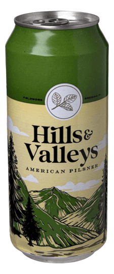 Fieldwork Brewing Co. "Hills & Valleys" American Pilsner, California (16 oz.can)