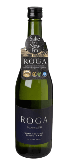 Roga Junmai Daiginjo Genshu Sake, California (750ml).
