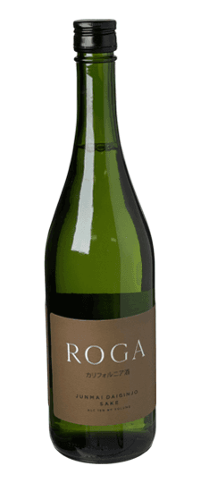 Roga Junmai Daiginjo Sake, California (750ml).