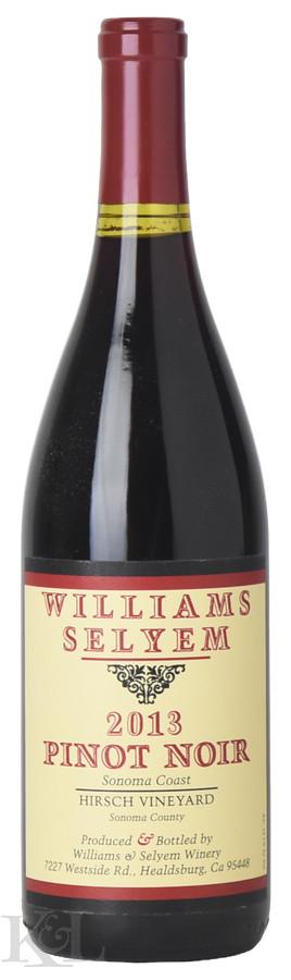 2013 Williams Selyem "Hirsch Vineyard" Sonoma Coast Pinot Noir