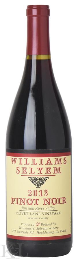2013 Williams Selyem "Olivet Lane" Russian River Valley Pinot Noir