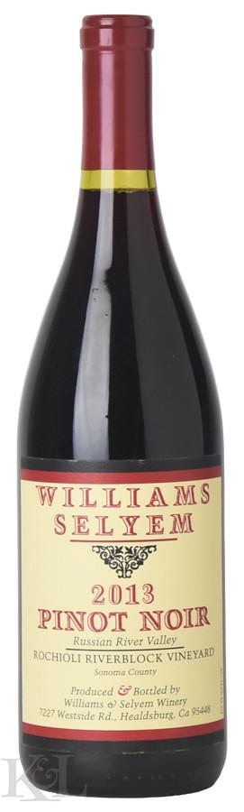 2013 Williams Selyem "Rochioli Riverblock" Russian River Valley Pinot Noir