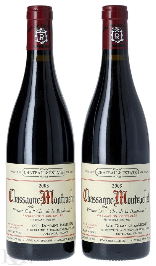2003 Domaine Ramonet Chassagne Montrachet 1er Cru "La Boudriotte"