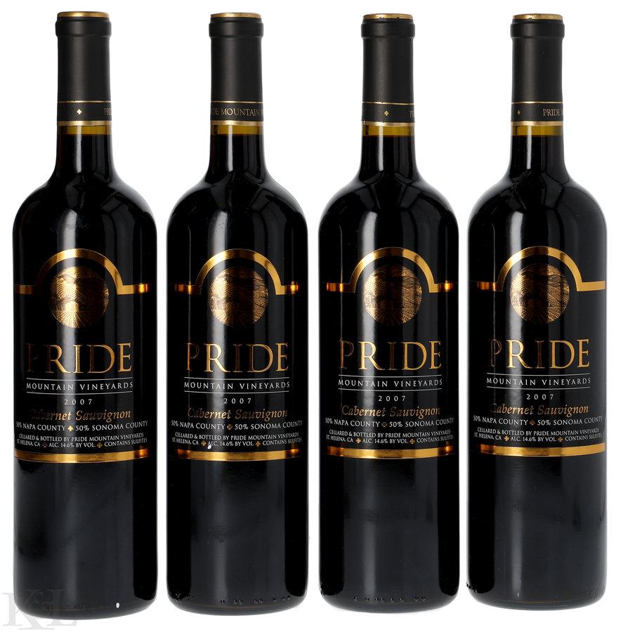 2007 Pride Mountain Napa/Sonoma Counties Cabernet Sauvignon