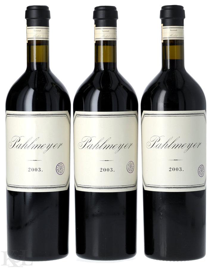 2003 Pahlmeyer Napa Valley Merlot