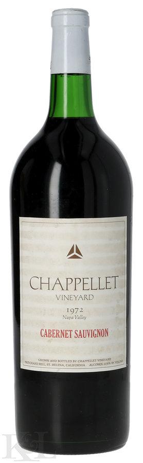 1972 Chappellet Napa Valley Cabernet Sauvignon (1.5L)