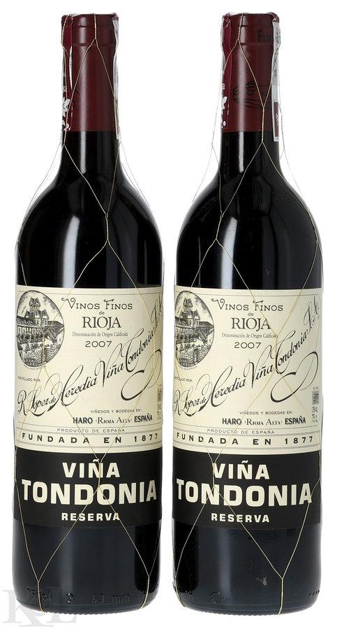 2007 López de Heredia "Viña Tondonia" Reserva Rioja