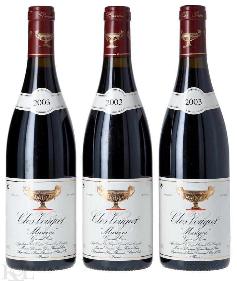 2003 Domaine Gros Frere & Soeur Clos Vougeot "Musigni"
