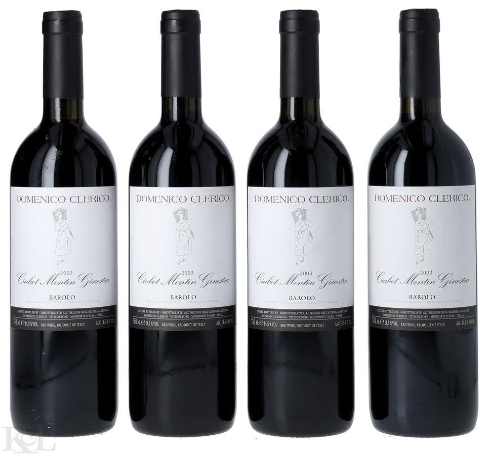 2003 Domenico Clerico "Ciabot Mentin Ginestra" Barolo