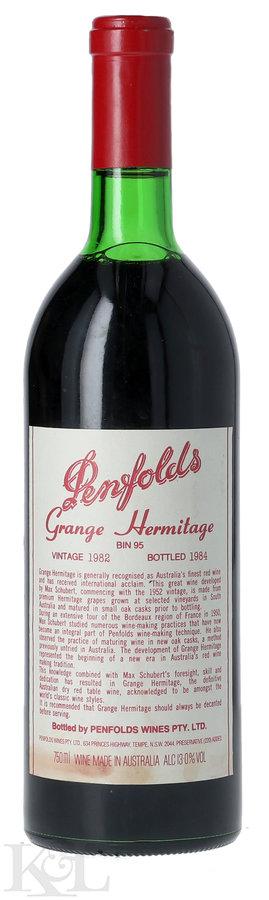1982 Penfolds "Grange" Shiraz South Australia
