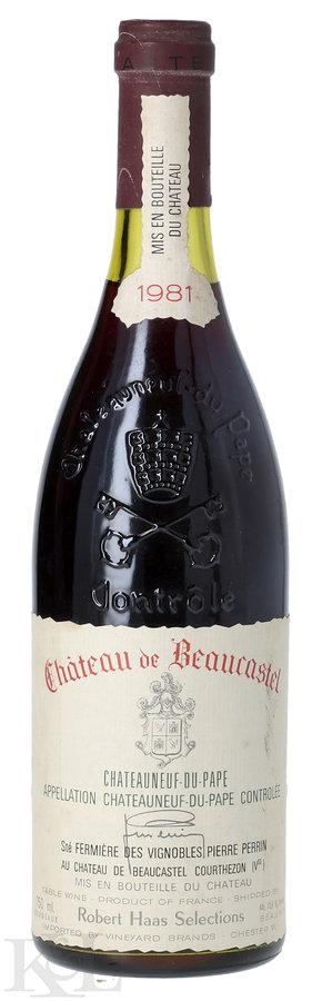 1981 Château de Beaucastel Châteauneuf-du-Pape