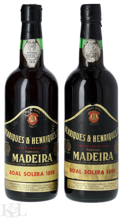 1898 Henriques & Henriques Boal Madeira