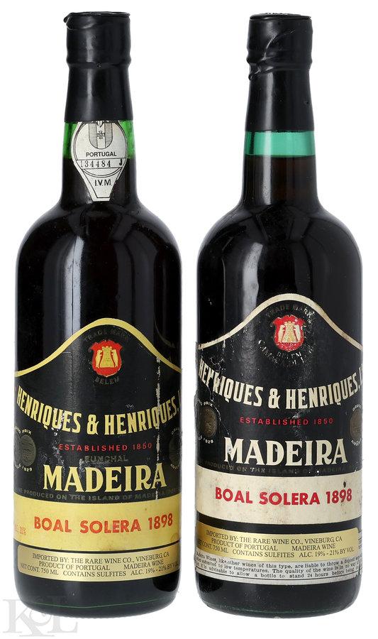 1898 Henriques & Henriques Boal Madeira