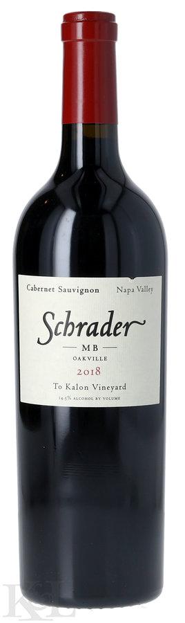 2018 Schrader "MB (Monastery Block) - To Kalon Vineyard" Napa Valley Cabernet Sauvignon
