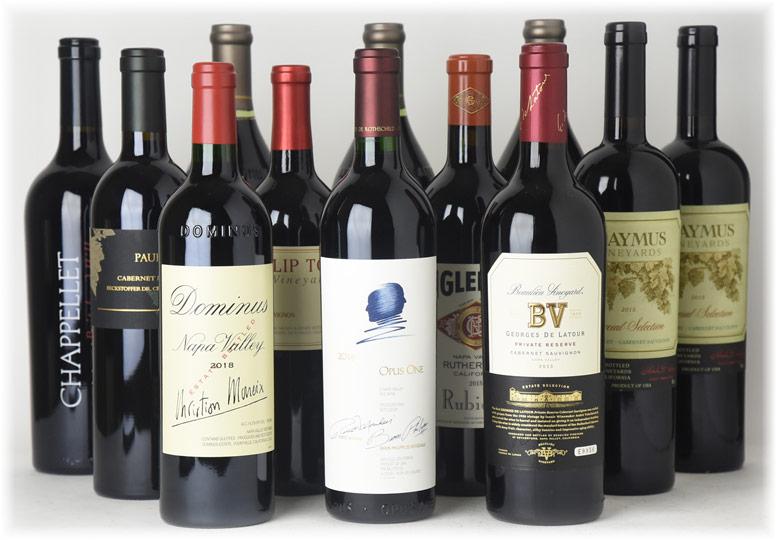 Assorted Napa Valley Red Tasting Lot