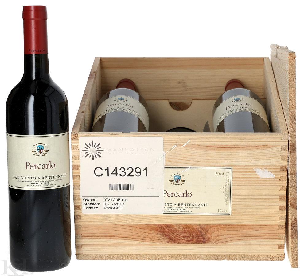 2014 San Giusto a Rentennano "Percarlo" Toscana