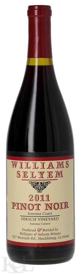 2011 Williams Selyem "Hirsch Vineyard" Sonoma Coast Pinot Noir