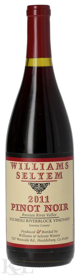 2011 Williams Selyem "Rochioli Riverblock" Russian River Valley Pinot Noir