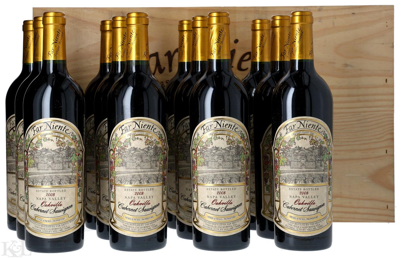 2008 Far Niente Oakville Cabernet Sauvignon (OWC)