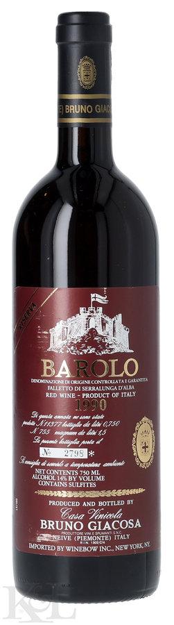 1990 Bruno Giacosa "Falletto di Serralunga" Barolo Riserva