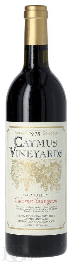 1978 Caymus "Special Selection" Napa Valley Cabernet Sauvignon (OWC)