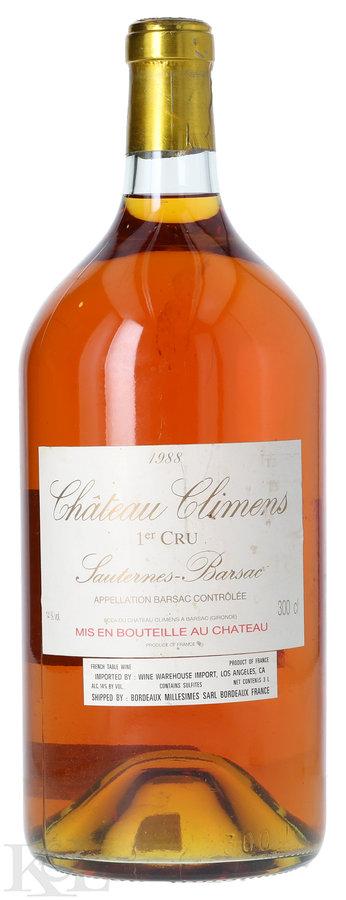 1988 Climens, Barsac (3L)