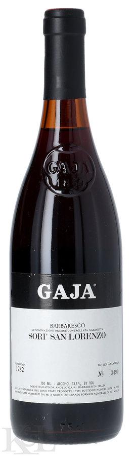 1982 Gaja "Sori San Lorenzo" Barbaresco
