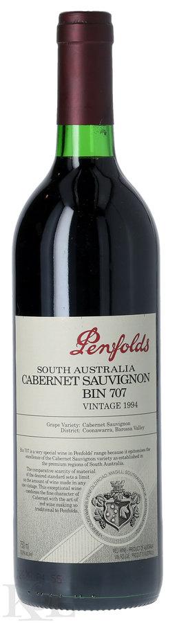 1994 Penfolds "Bin 707" Cabernet Sauvignon Barossa Valley South Australia