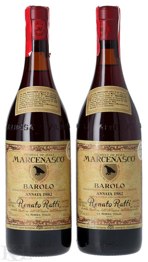 1982 Renato Ratti "Marcenasco" Barolo