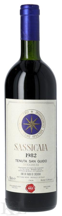 1982 Tenuta San Guido "Sassicaia" Bolgheri