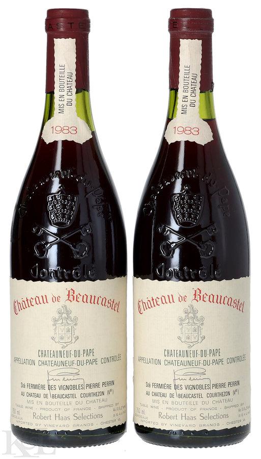 1983 Château de Beaucastel Châteauneuf-du-Pape
