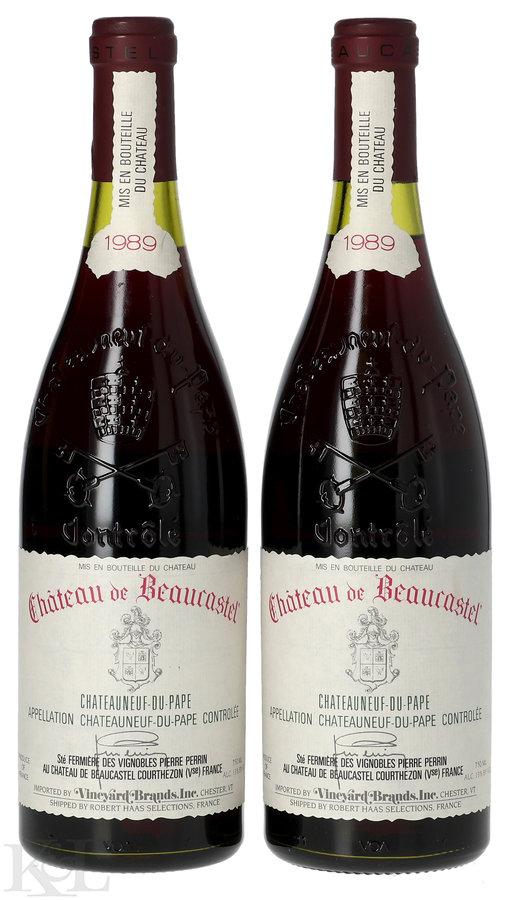 1989 Château de Beaucastel Châteauneuf-du-Pape