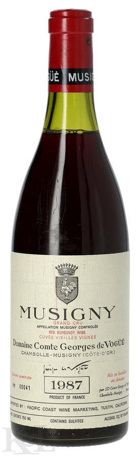 1987 Domaine Comte de Vogüé Musigny Grand Cru Vieilles Vignes