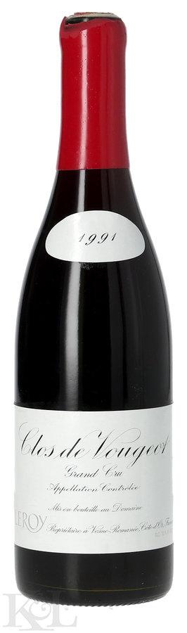1991 Domaine Leroy Clos de Vougeot Grand Cru