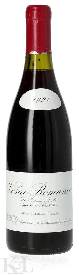 1991 Domaine Leroy Vosne-Romanée 1er Cru "Les Beaux Monts"