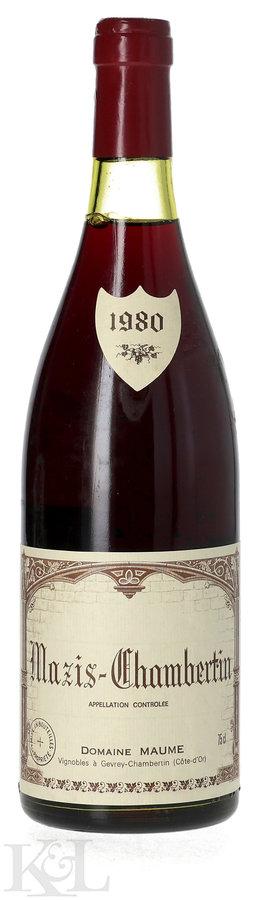 1980 Domaine Maume Mazis-Chambertin Grand Cru