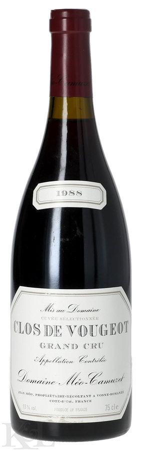 1988 Domaine Méo-Camuzet Clos Vougeot Grand Cru