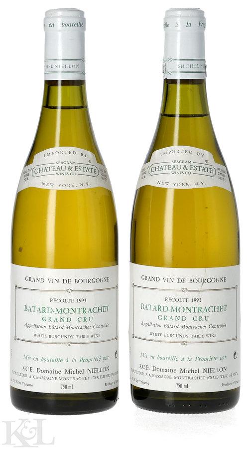 1993 Domaine Niellon Bâtard-Montrachet Grand Cru