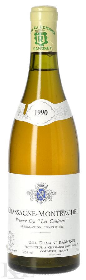 1990 Domaine Ramonet Chassagne-Montrachet 1er Cru "Caillerets"