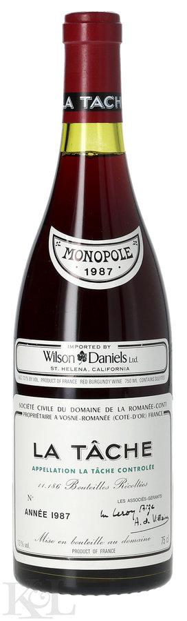 1987 DRC Domaine de la Romanée-Conti La Tâche Grand Cru